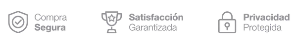 Sellos de compra segura y garantía